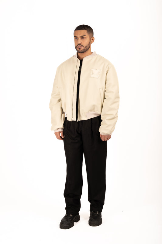 Bomber white stone