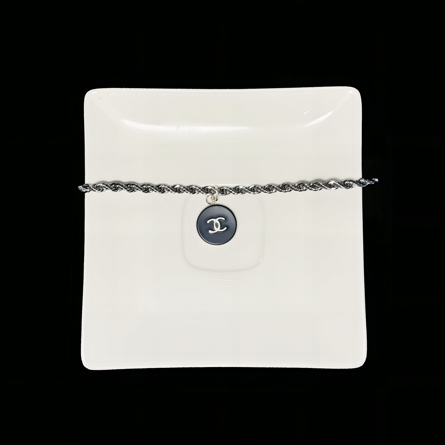 Pendentif silver Azur