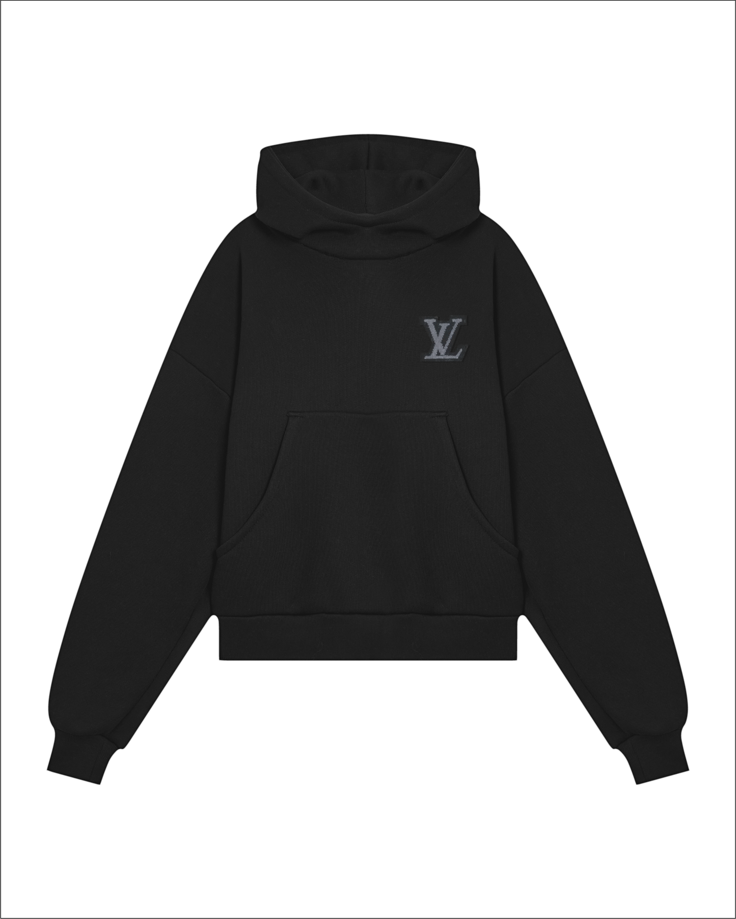 hoodie black Towel
