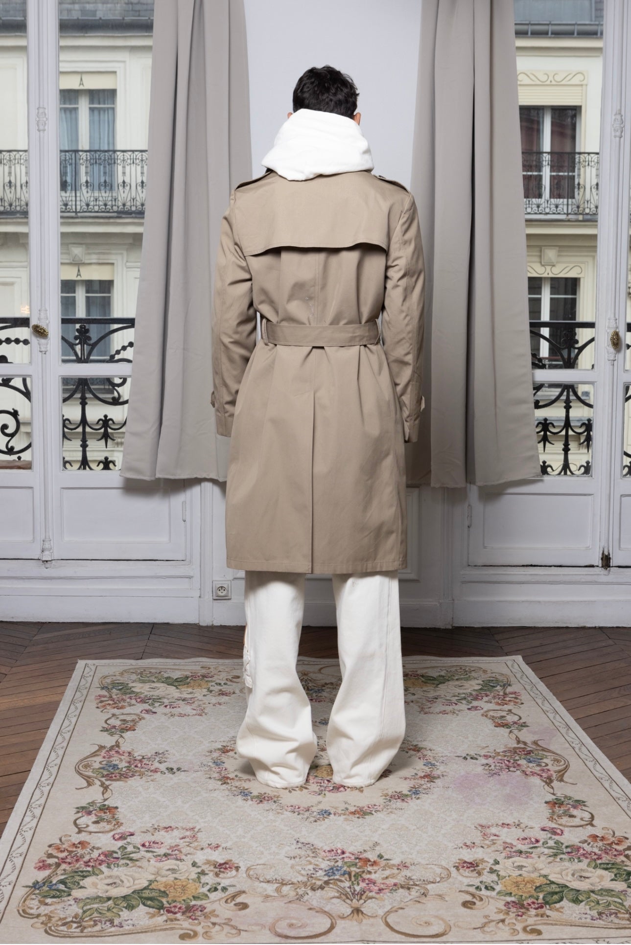 Trench beige trésor
