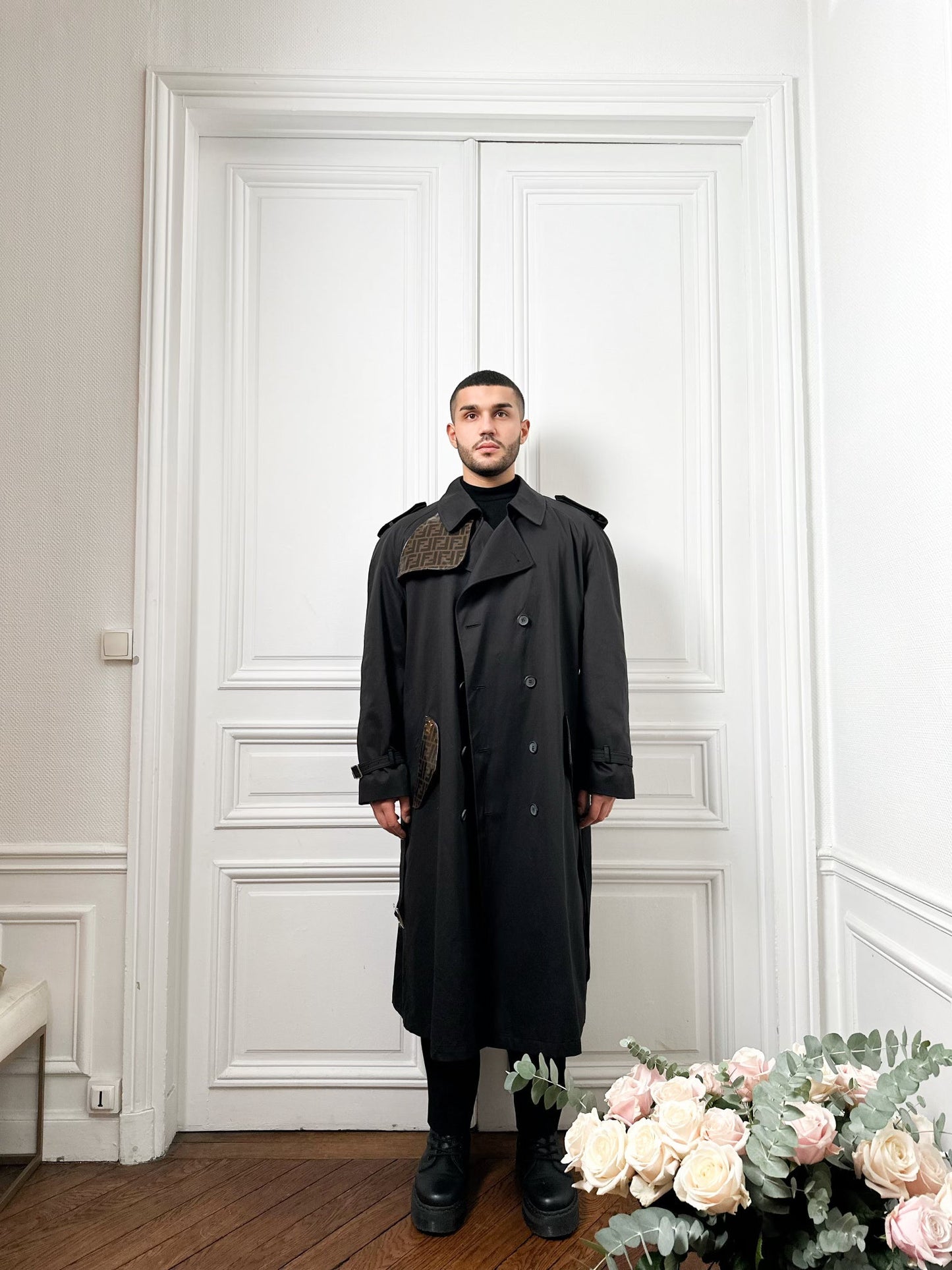 Trench black snake