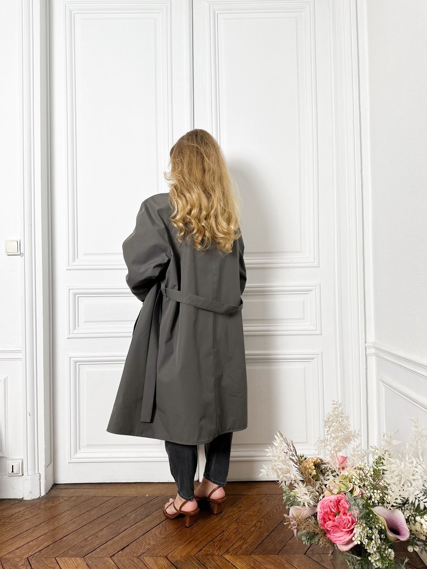 Trench grey polar