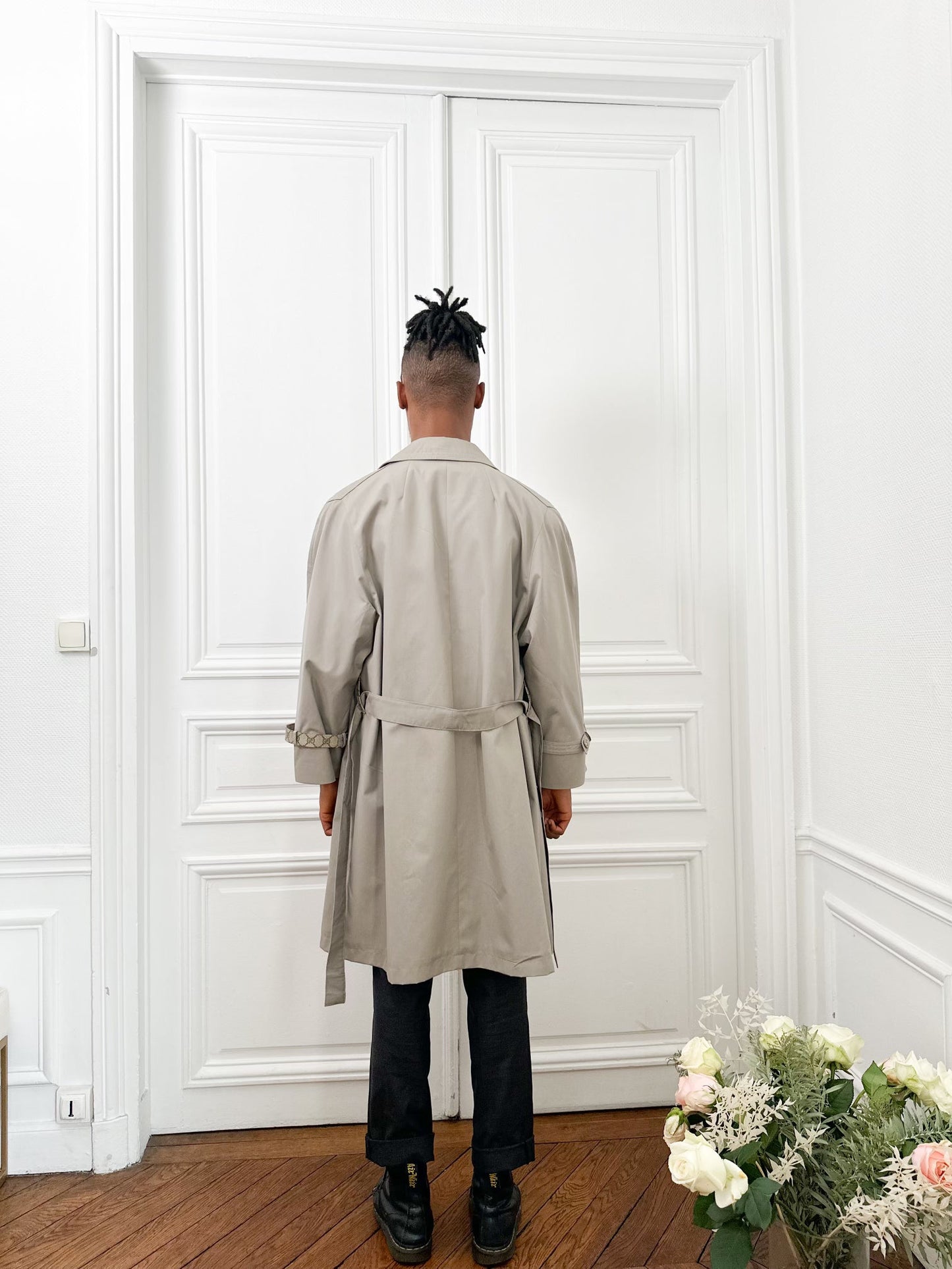 Trench grey lake