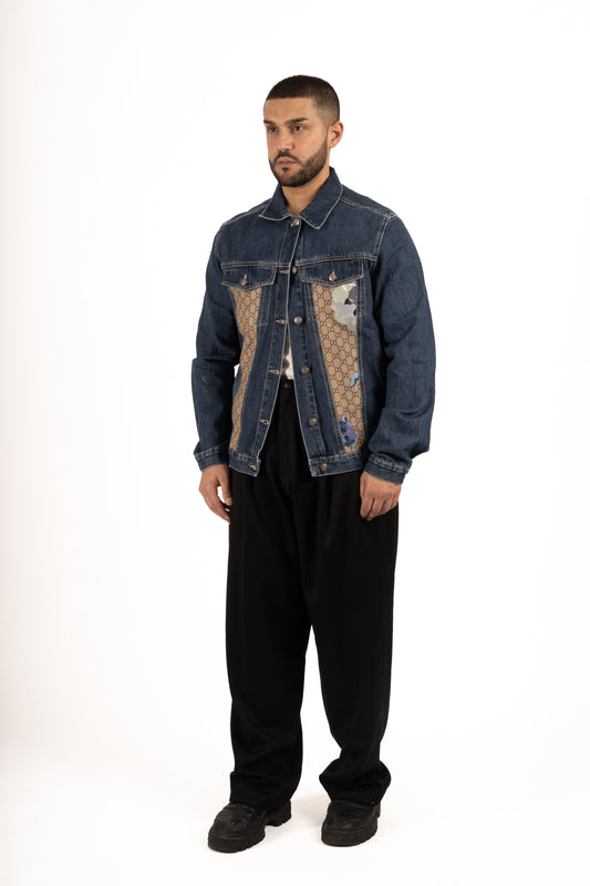 Veste en jean Iced Flower