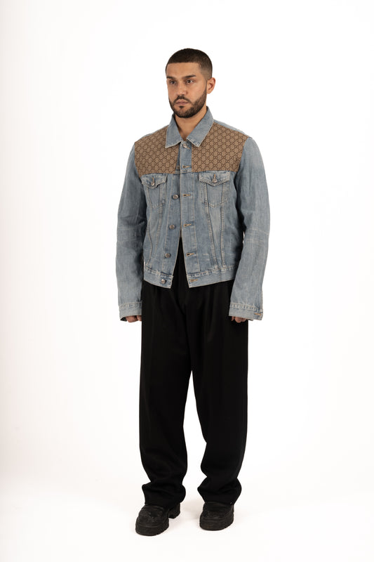 Veste en jean upcyclée Honey