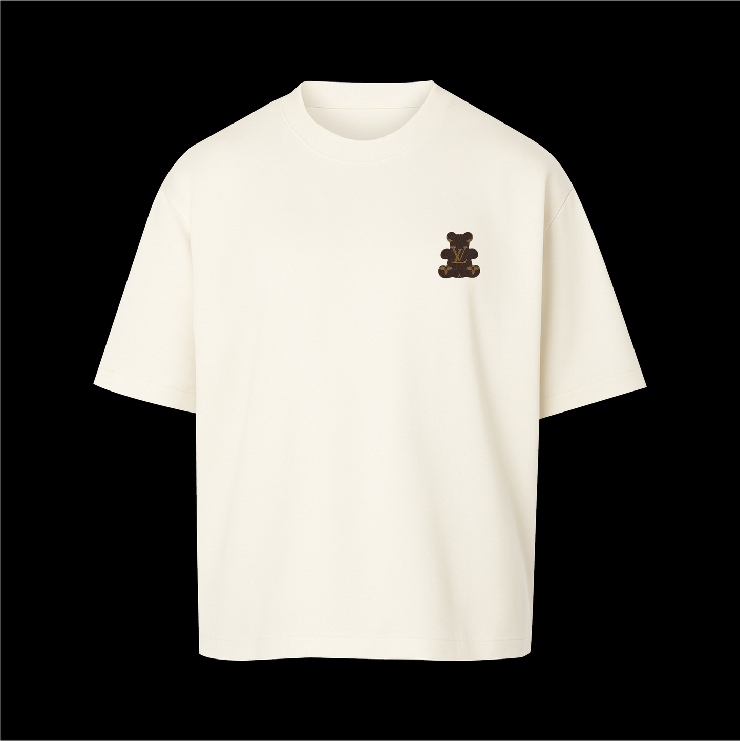 t-shirt white bear