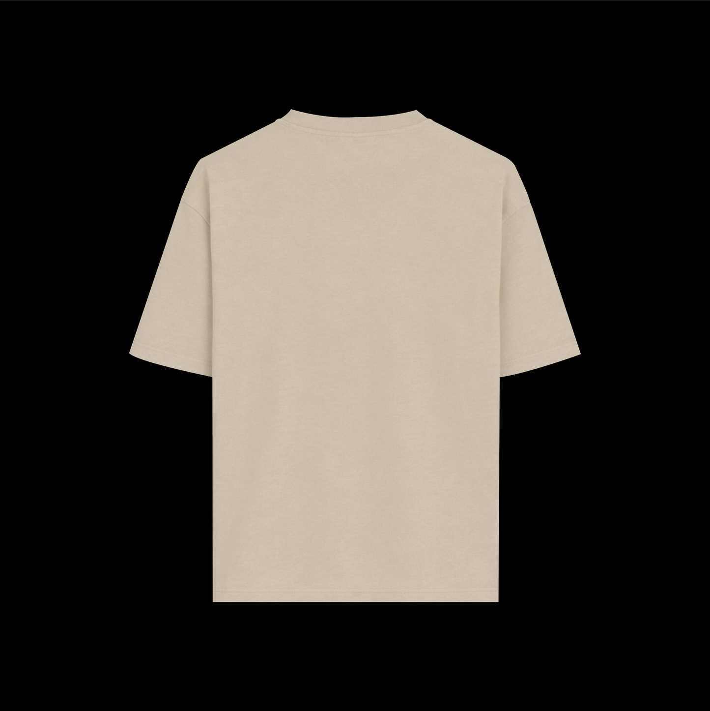 T-shirt creme towel