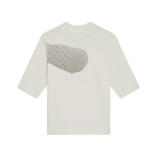 T-shirt Châle Crème