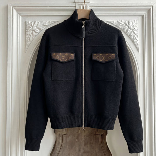 cardigan jacket black 2