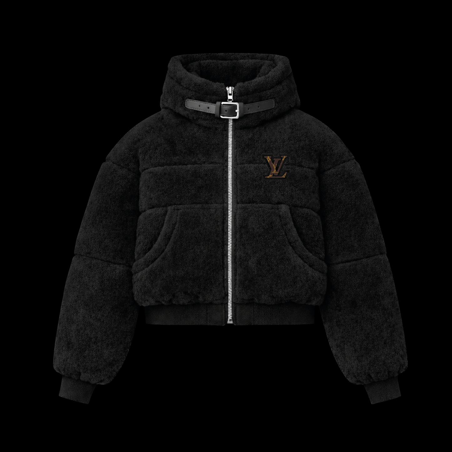 Puffer sherpa black
