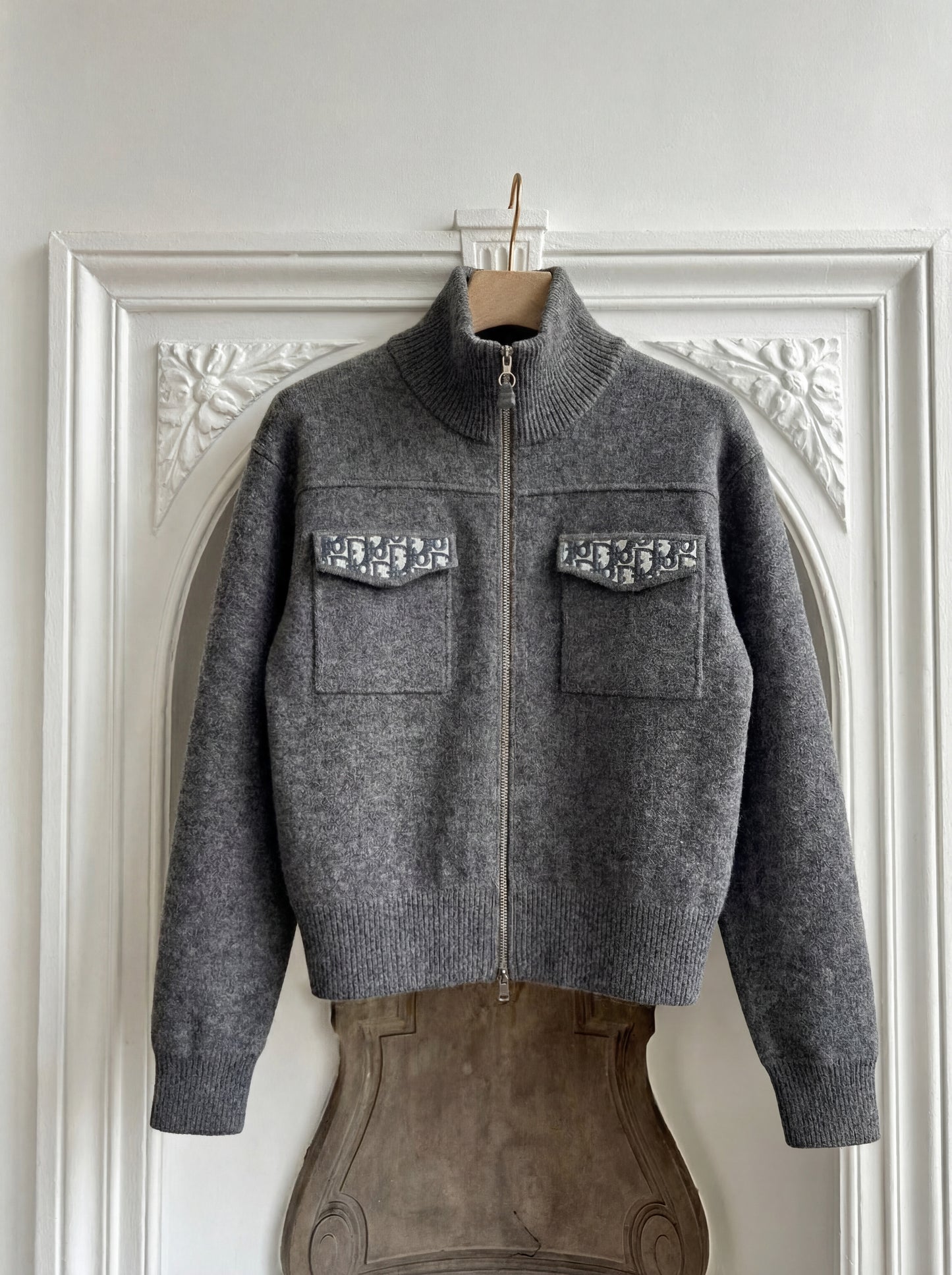cardigan jacket grey 2