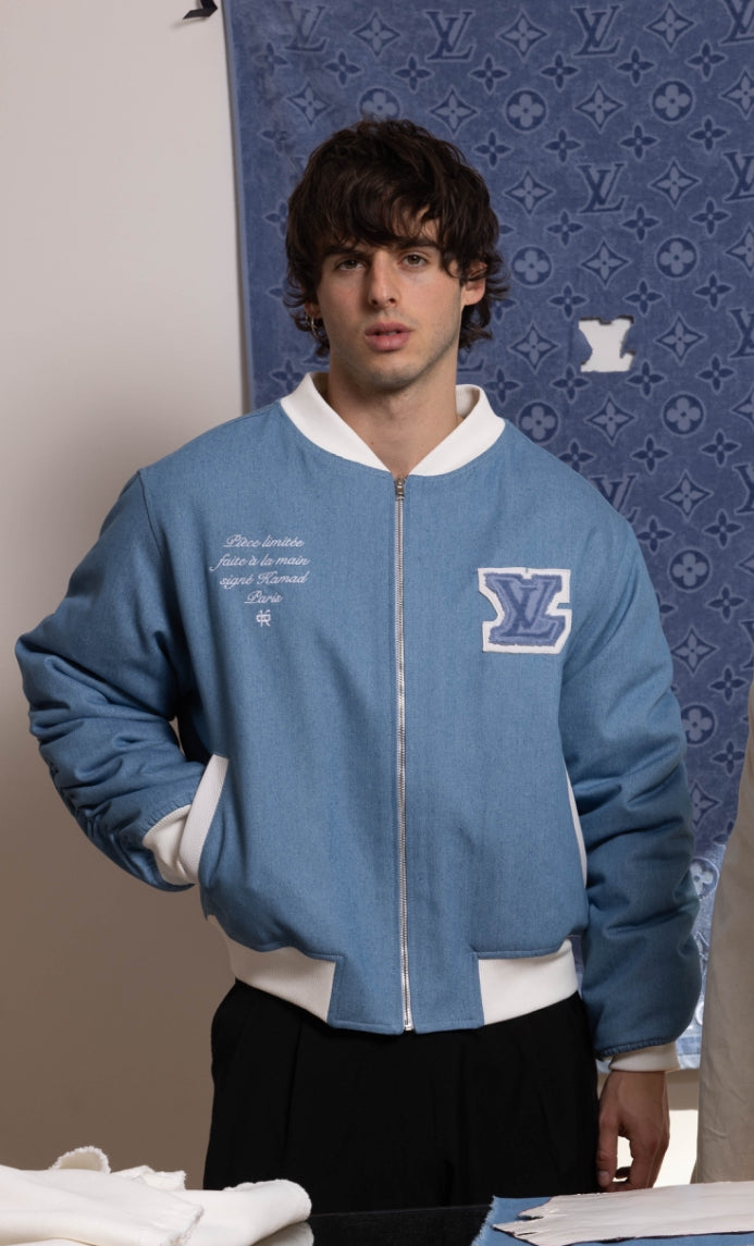 Bombers denim aviateur