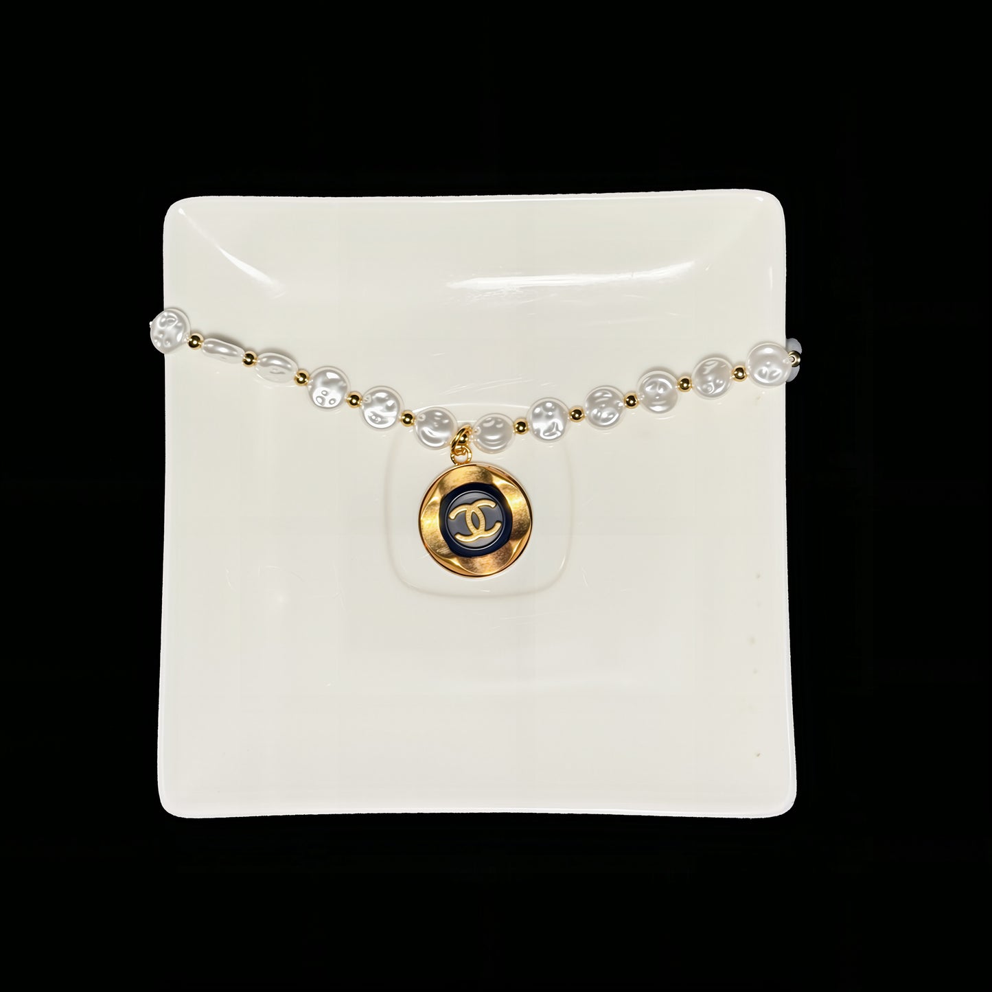 Pendentif golden Éclipse II