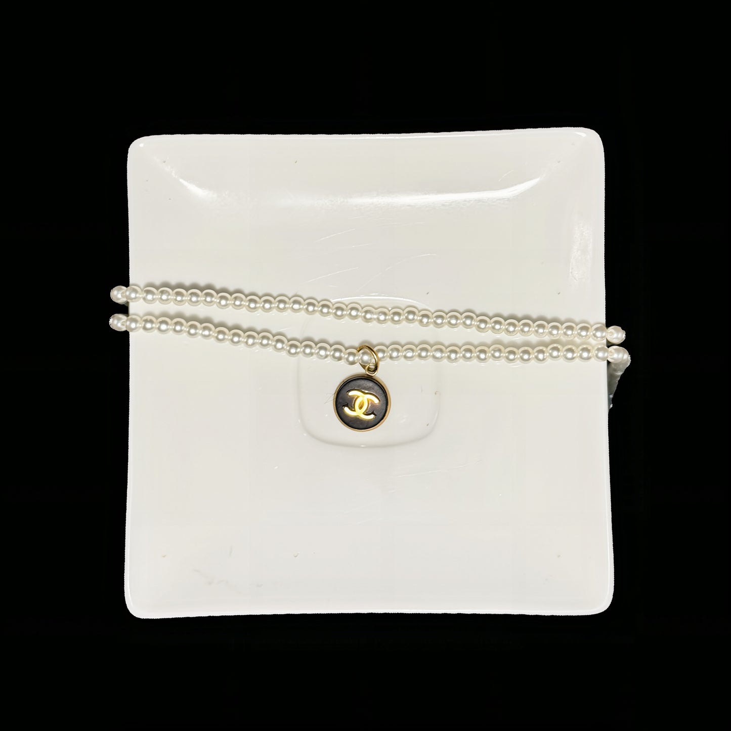 Pendentif pearl Graphite