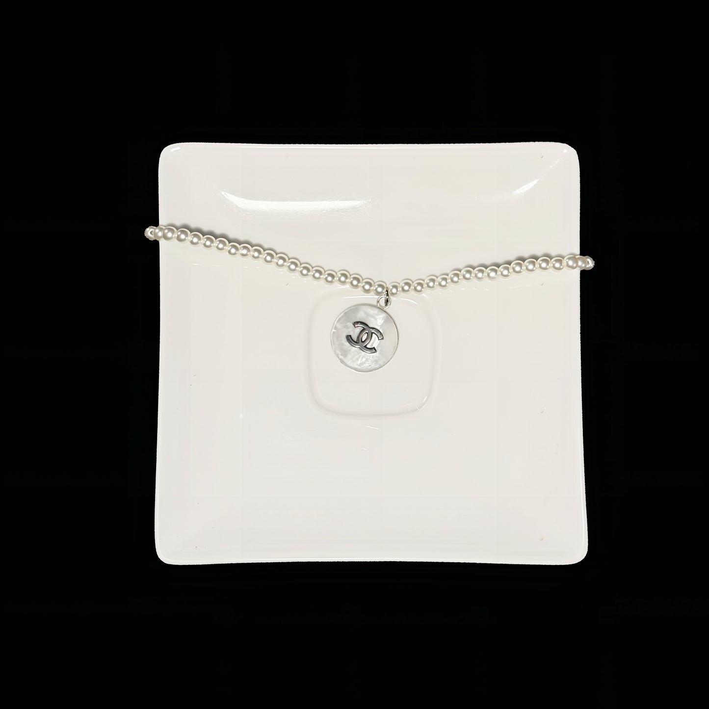 Pendentif pearl moon II