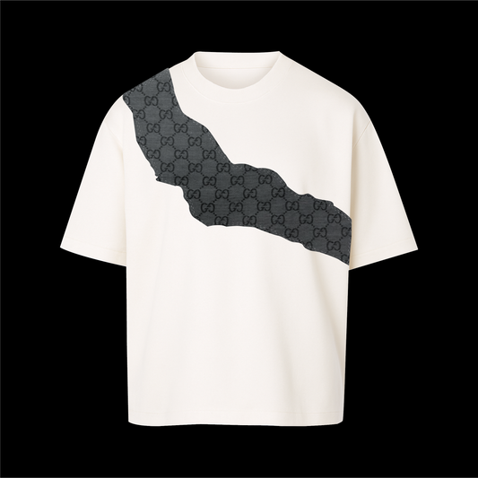 t-shirt white shawl carbon