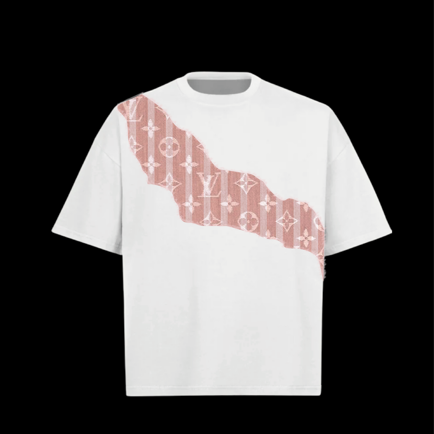 t-shirt white shawl casino