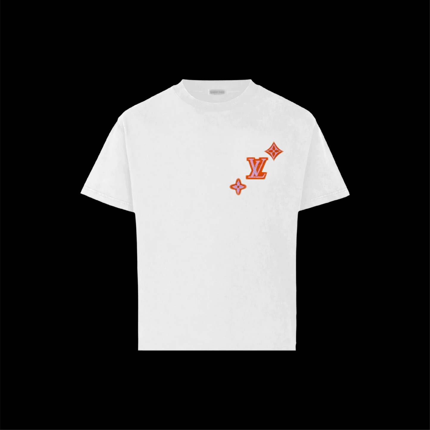 T-shirt orange Towel 2