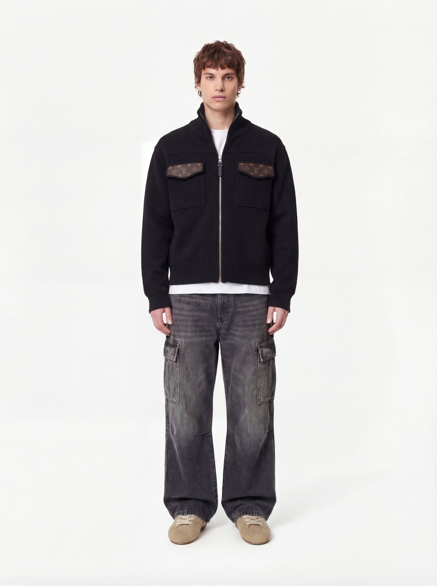 cardigan jacket black 2