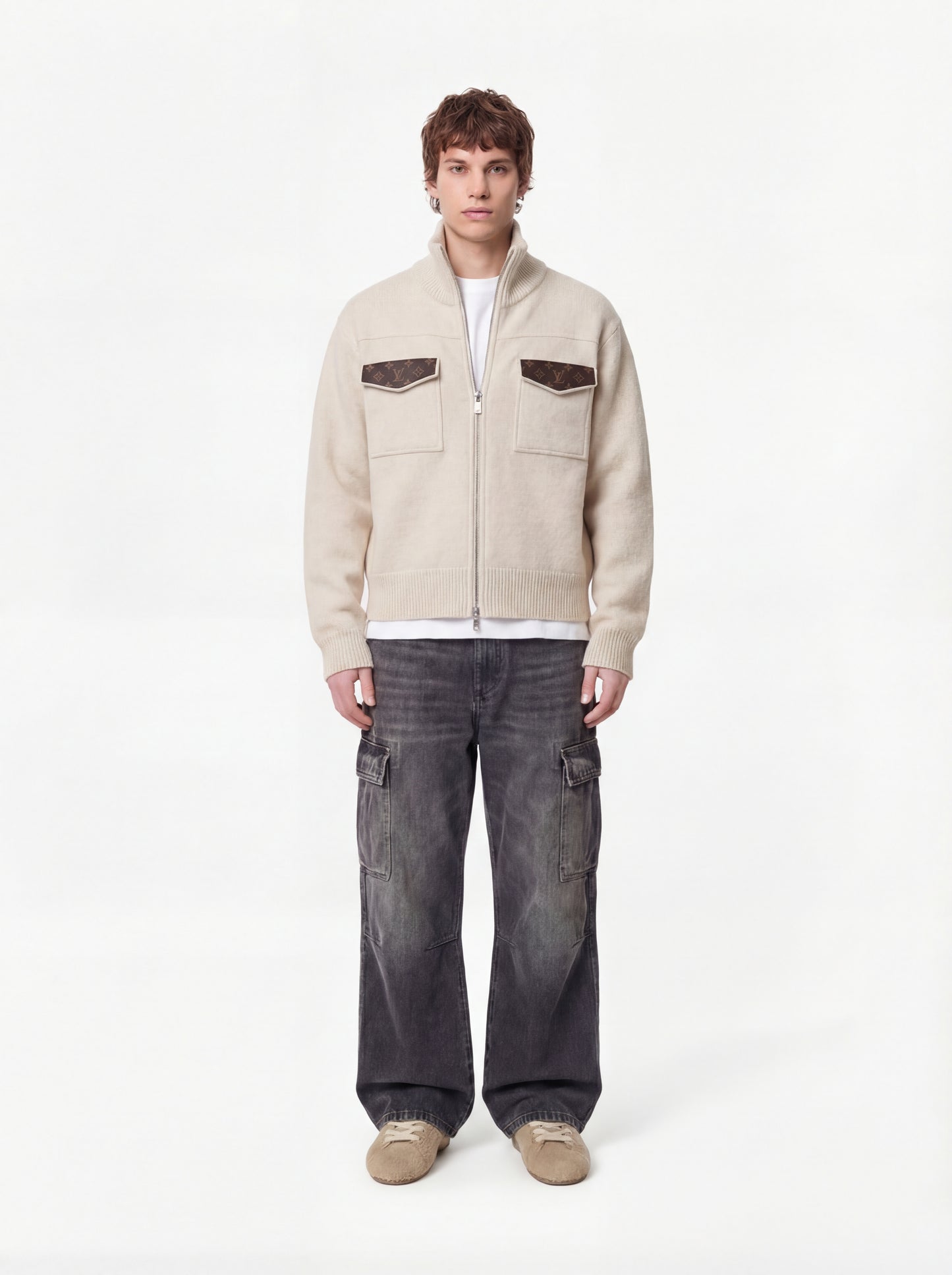 cardigan jacket creme 2
