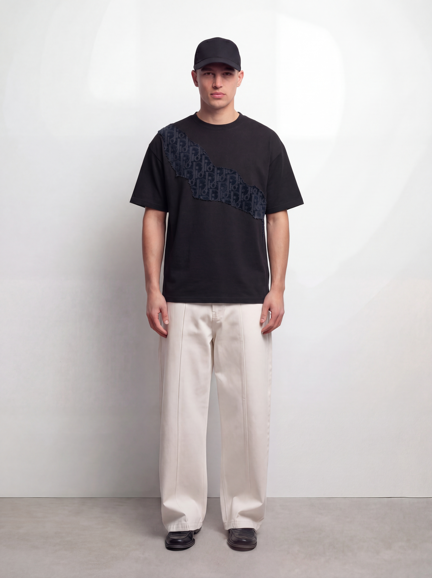 t-shirt black shawl night