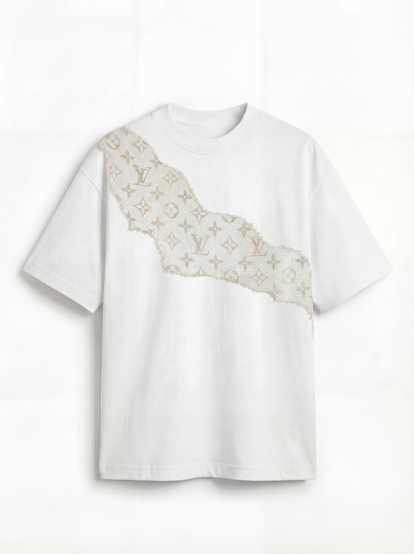 t-shirt white shawl sand 2