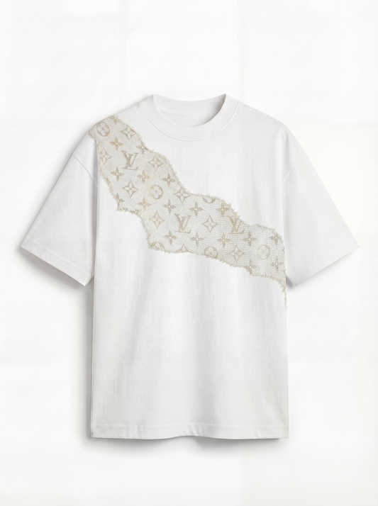 t-shirt white shawl sand 2