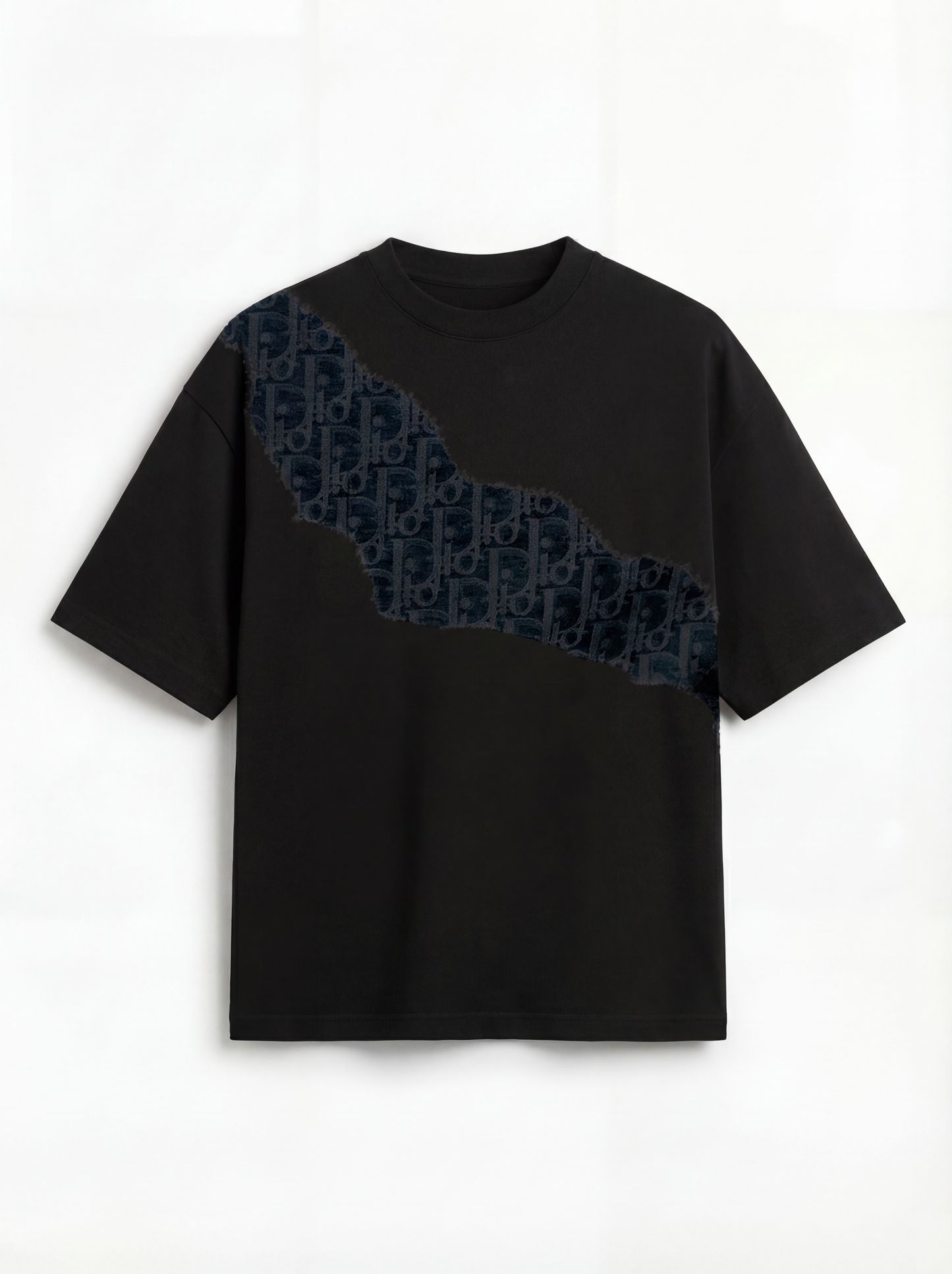t-shirt black shawl night 2
