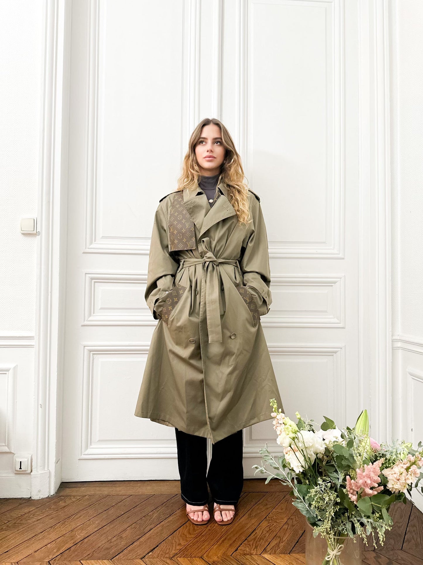 Trench kaki montagne