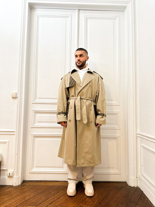 Trench beige lion
