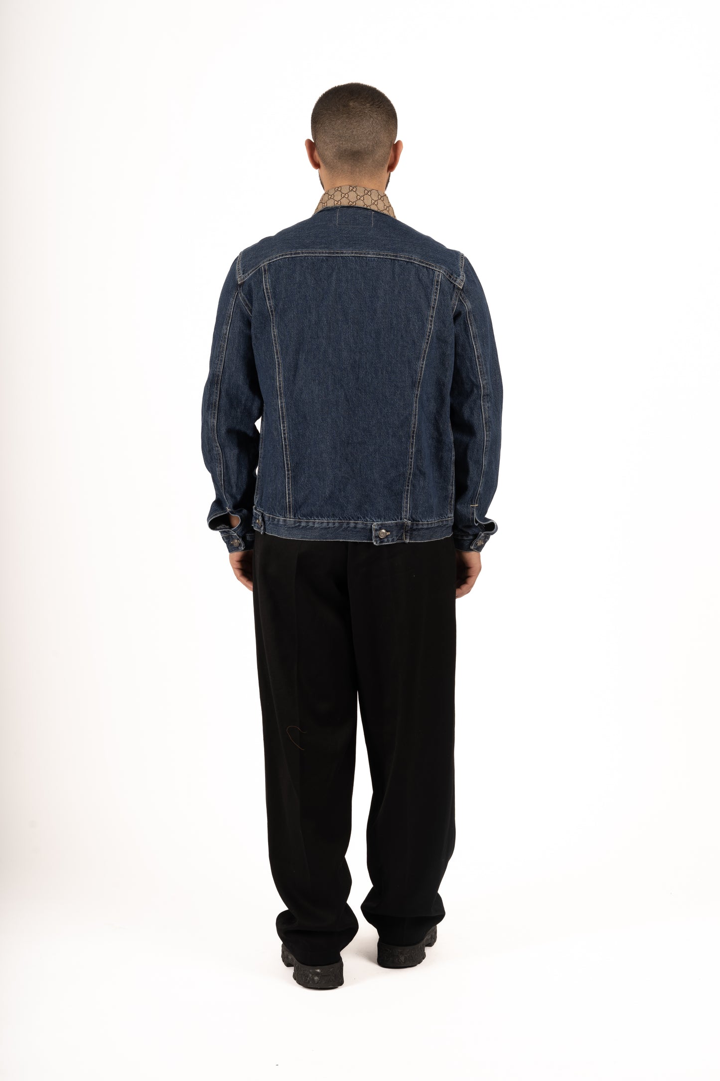 Veste en jean Flower Full