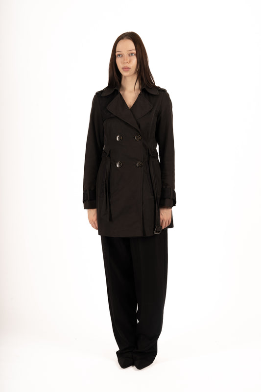 Trench upcyclé Full Black