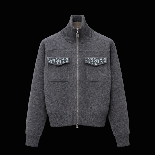 cardigan jacket grey