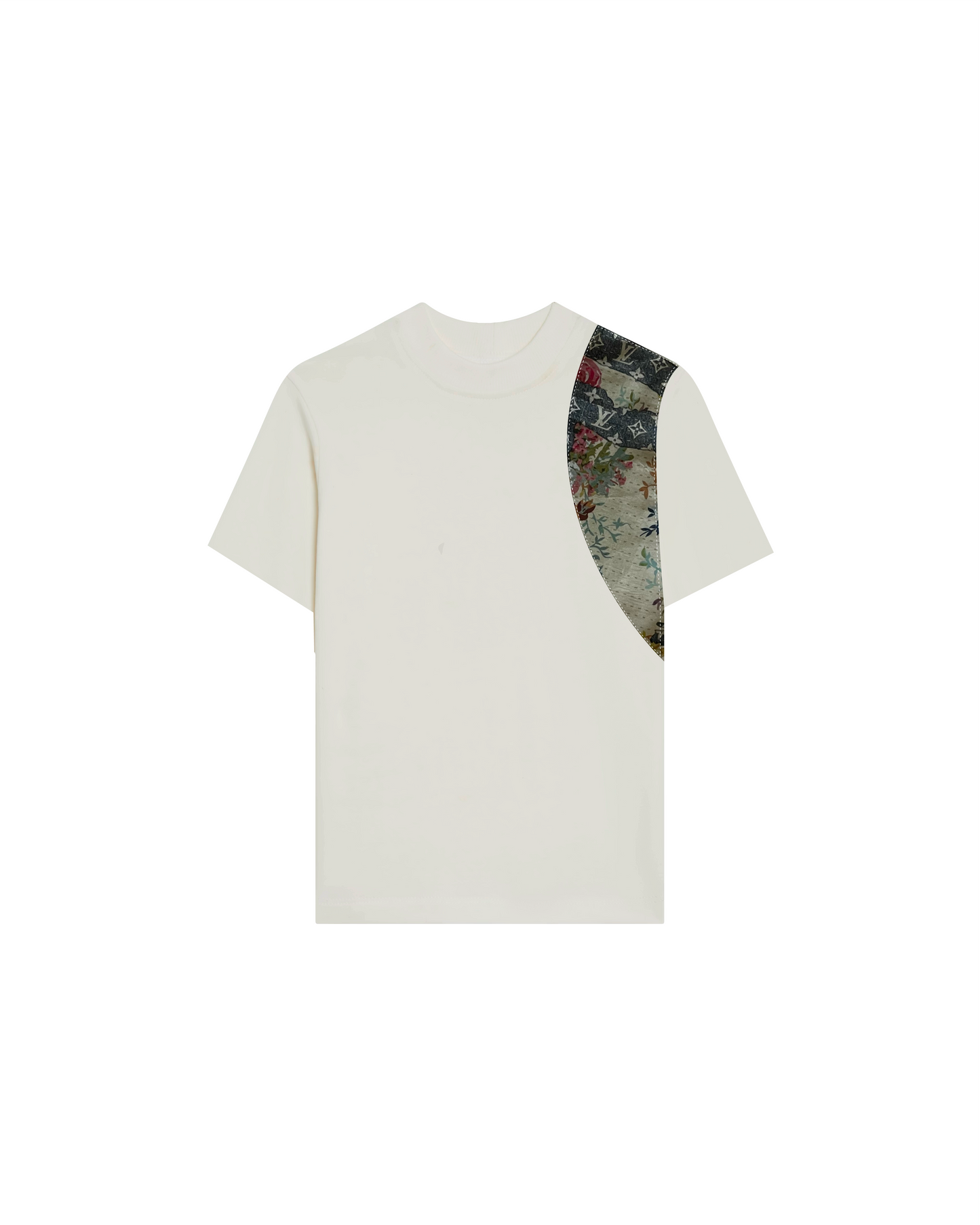 T-shirt exception fleuri 1
